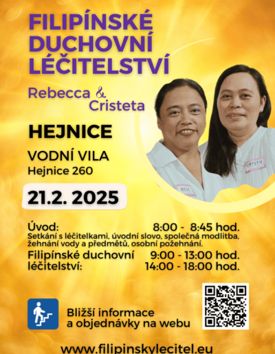 Plakát léčení - 21.2.2025 - Hejnice