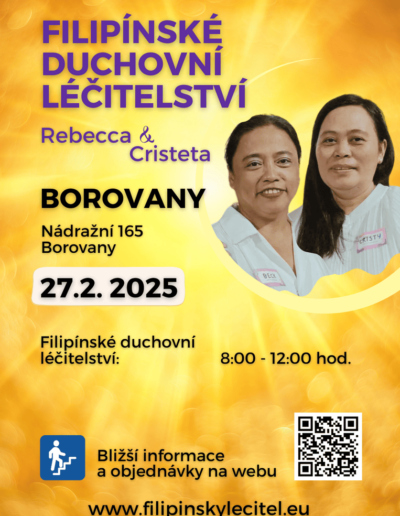 Plakát léčení - 27.2.2025 - Borovany