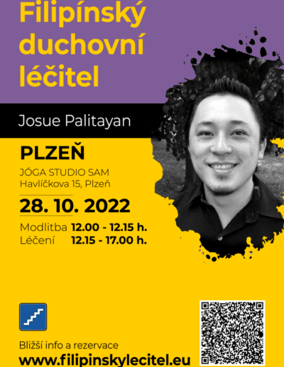 28.10.2022 Plzeň - pozvánka na filipínské duchovní léčení